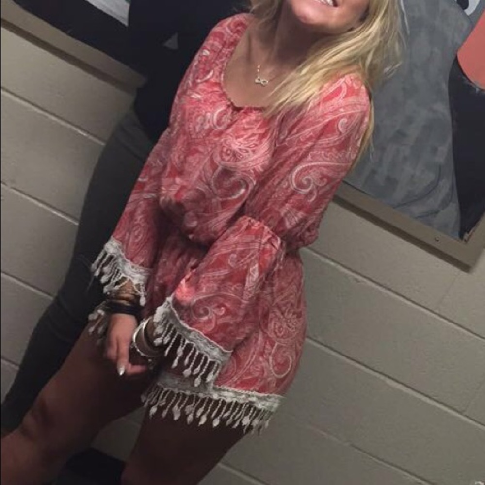 Romper. Worn once.